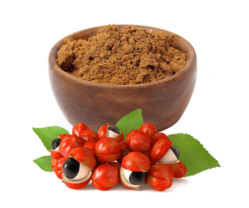Ovoce Guarana v gigantském gelu